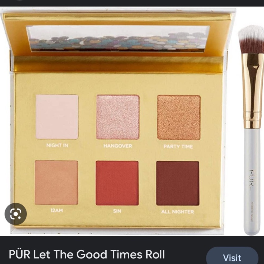 PUR Let The Good Times Roll Eye Palette & Brush